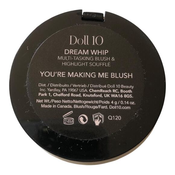 Doll 10 Dream Whip Multitasking Blush Highlight Soufflé You’re Making Me Blush - Picture 3 of 11